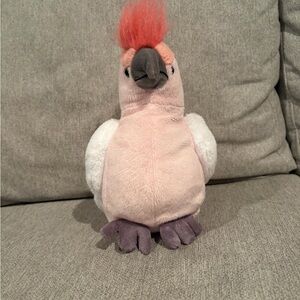 GANZ Webkinz Pink Cockatoo Bird 11" Stuffed Animal Parrot Plush HM365 no code